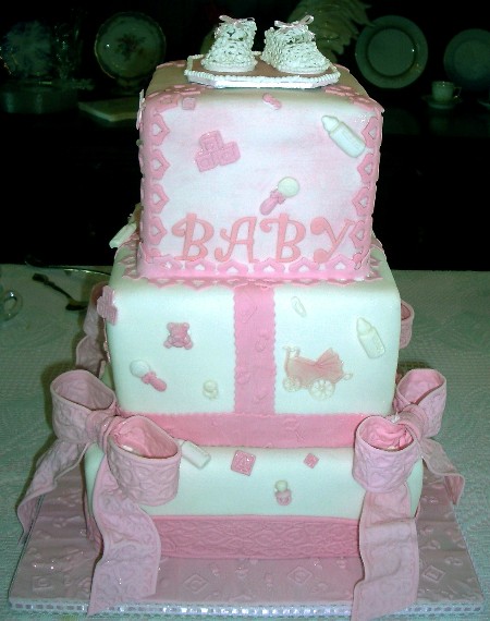 Baby Girl Cake